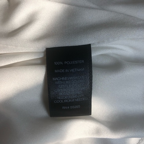 Express Geometric Black and White Print Dress - Picture 8 of 8